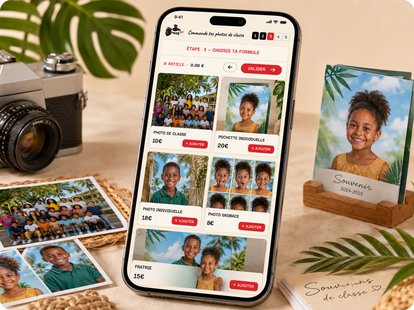 Conception d'un e-commerce de photographie scolaire